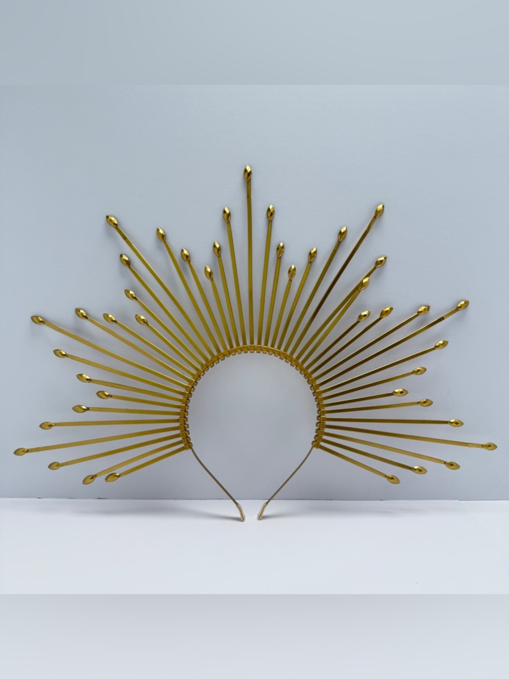 Gold Radiant Spike Headband